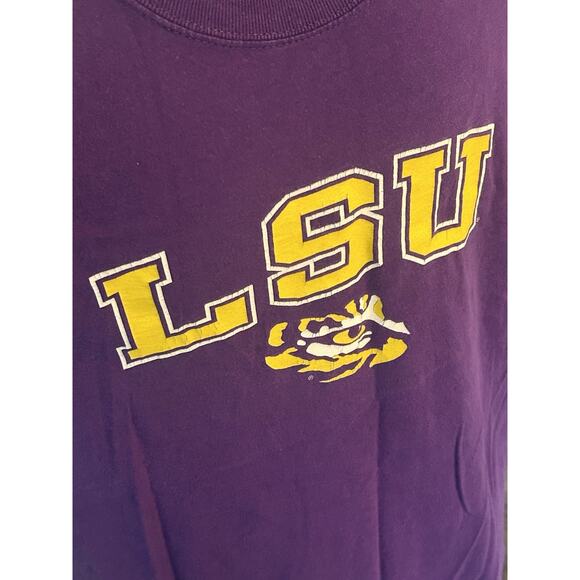 LSU Tigers Russell Athletic T Shirt Adult Size Medium LSU Football Basketball - Picture 5 of 6